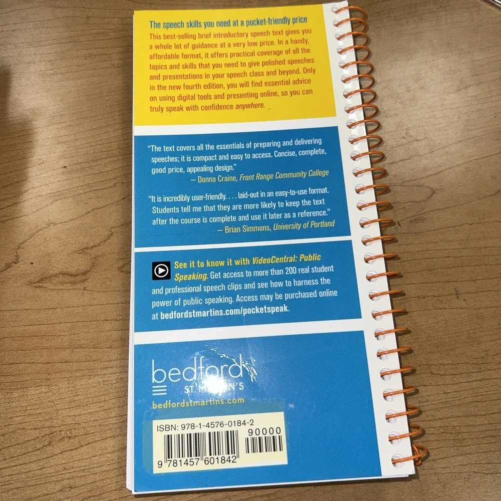 A Pocket Guide to Public Speaking by Hannah Rubenstein, Dan O'Hair and Rob